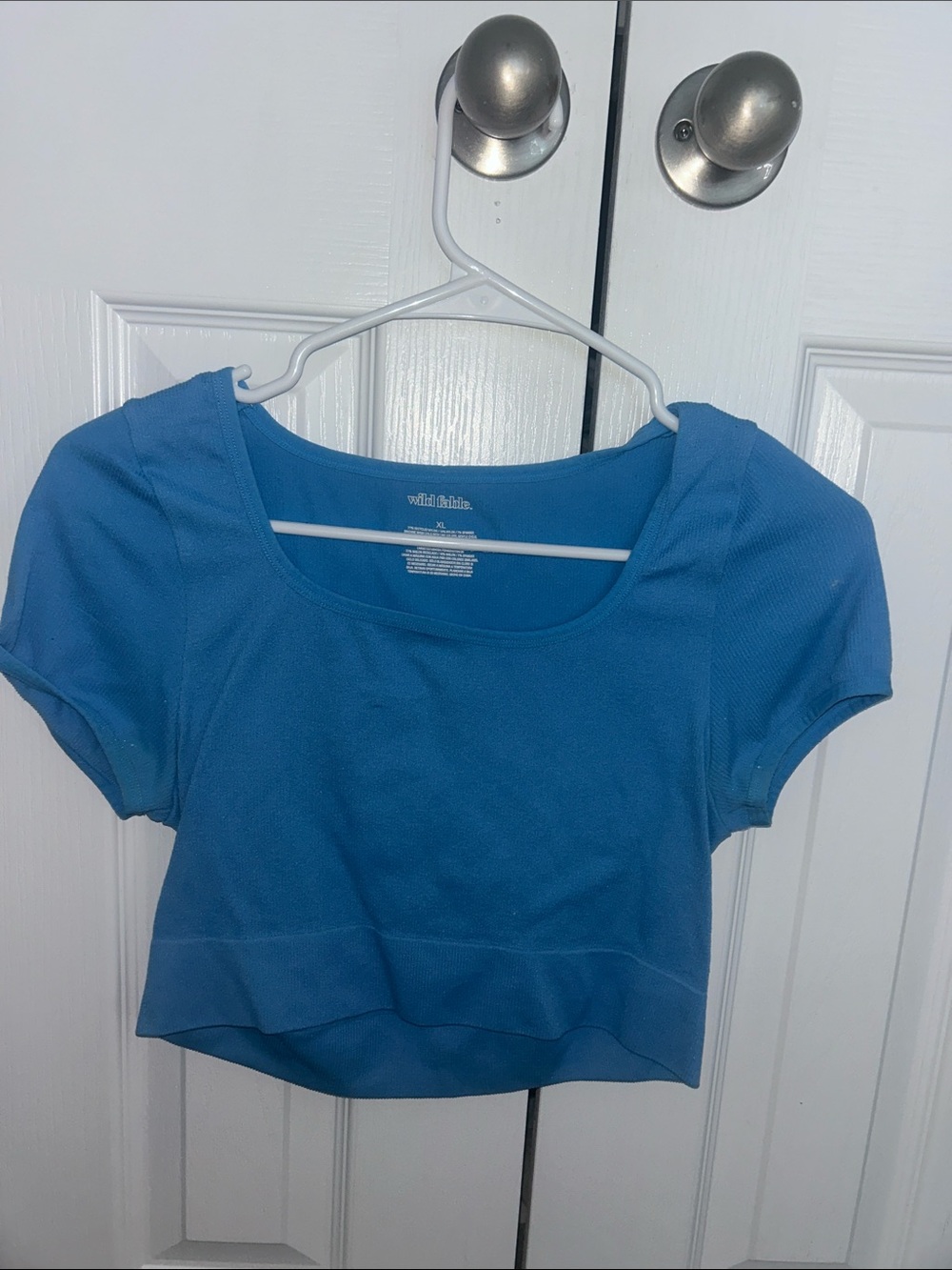 Blue, going out top - TARGET